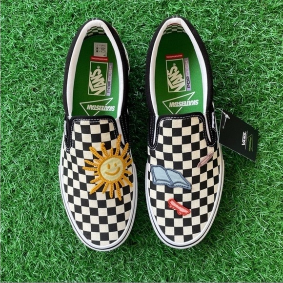 Vans Skate Slip On Patchwork Checkerboard - Picture 4 of 5
